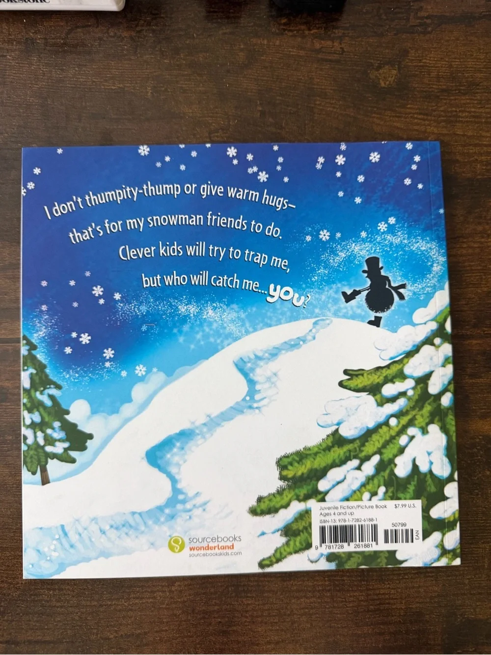 How to Catch a Snowman - Children's Winter Story Book. NEW. SOFTCOVER